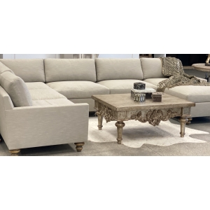 Peninsula Home Collection U Shape Sectional with Chaise