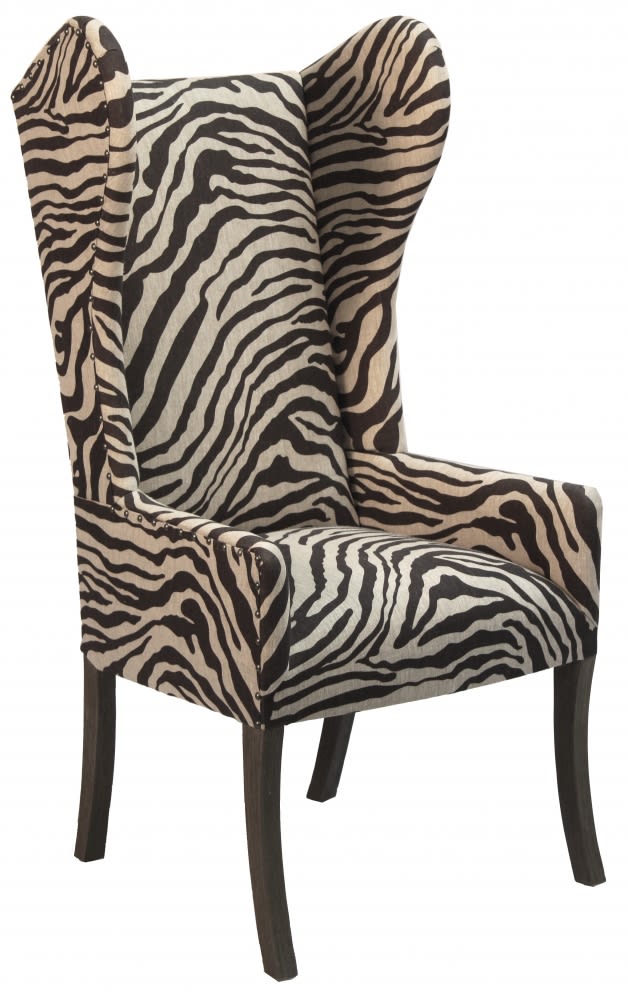 White Zebra Margo Dining Chair Luxuria, Zebra Dining Chairs Uk