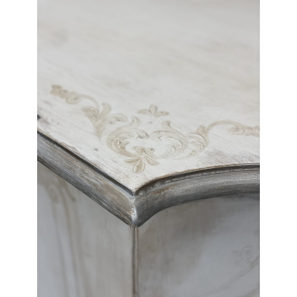 Paolo Buffet White with Grey Accents - Image 2