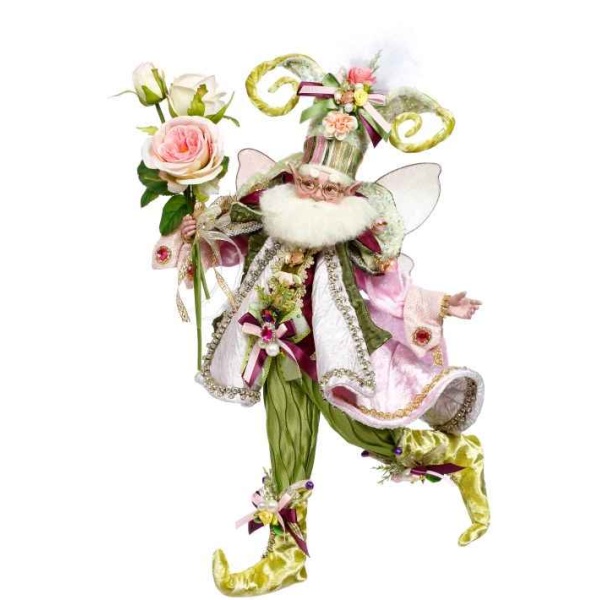 Mark Roberts Collectible Cabbage Rose Fairy Med 18"