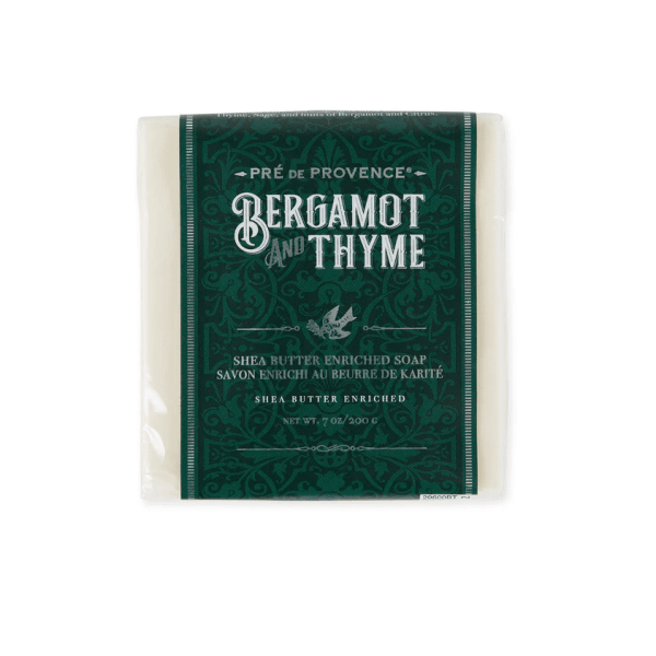 Men's Bergamot & Thyme Cube Soap 200G Made in France