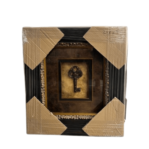 Framed Key with Crystals