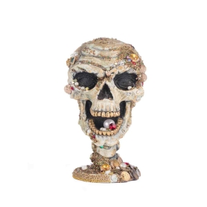 Katherine's Collection Treacherous Treasure Tall Skull Tabletop