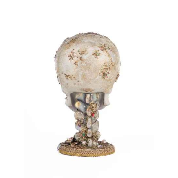 Katherine's Collection Treacherous Treasure Tall Skull Tabletop - Image 3