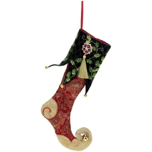 Mark Roberts Collectible Christmas Jester Stocking 25in