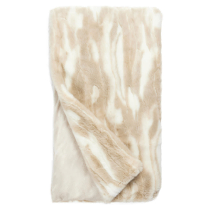 Luxury Winter Rabbit Faux Fur Throw 60x72