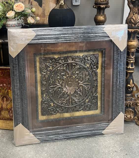 Large Medallion with Crystals