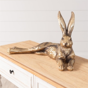 Golden Rabbit Laying