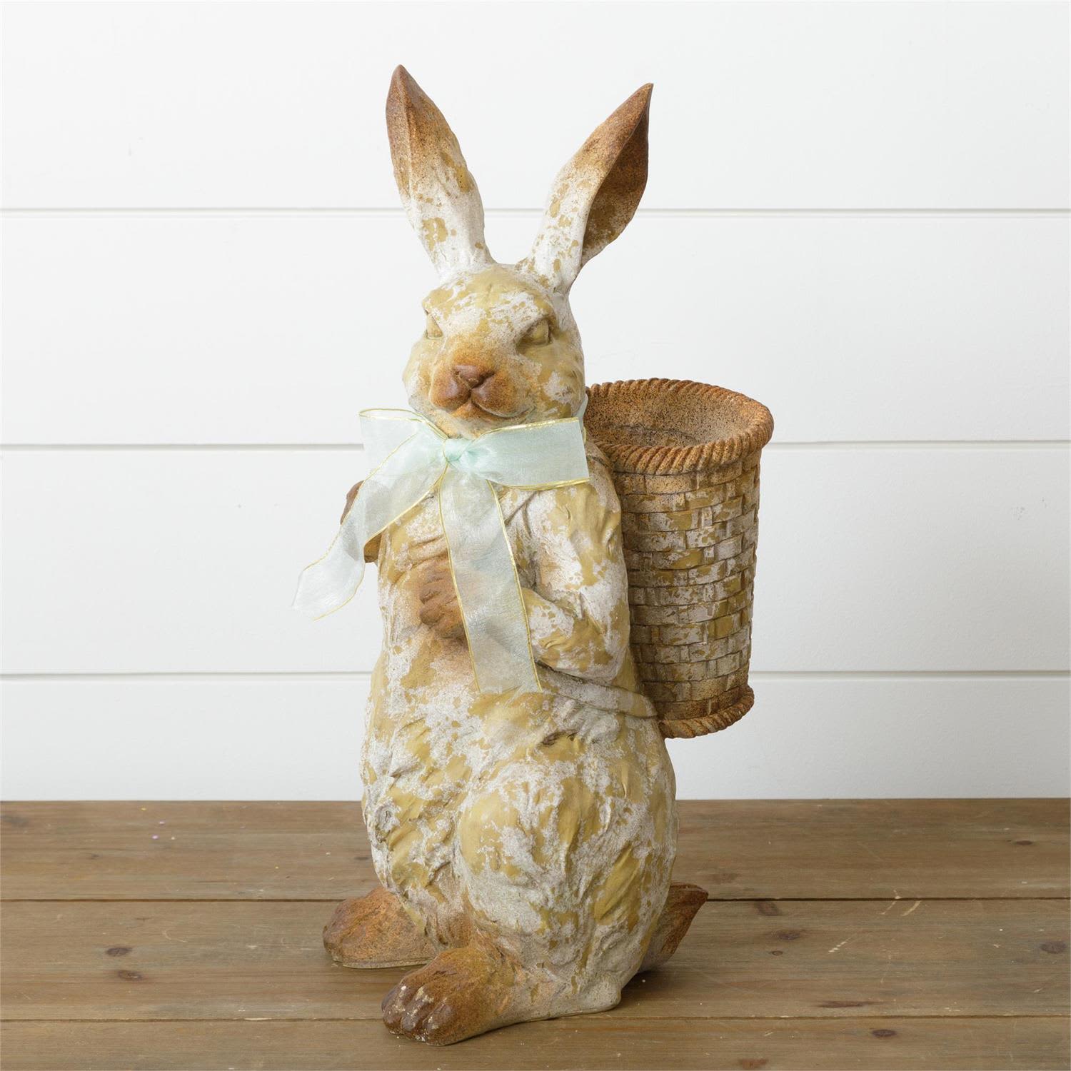 Standing Bunny with Basket - Image 2