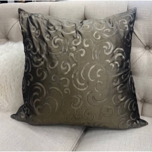 20x20 Hand Painted Bronze Pillow