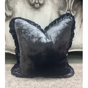 Silk Velvet Platinum Decorative Pillow