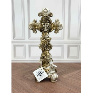 Michelle Butler Designs Rose Cross on Stand V3