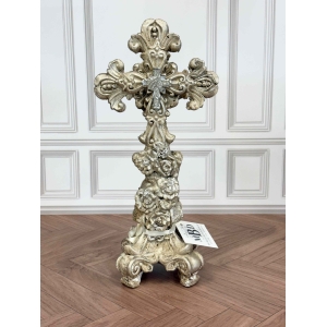 Michelle Butler Designs Rose Cross on Stand V4