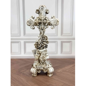 Michelle Butler Designs Rose Cross on Stand V5