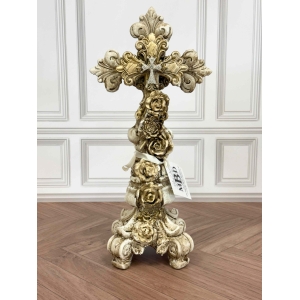 Michelle Butler Designs Rose Cross on Stand V6